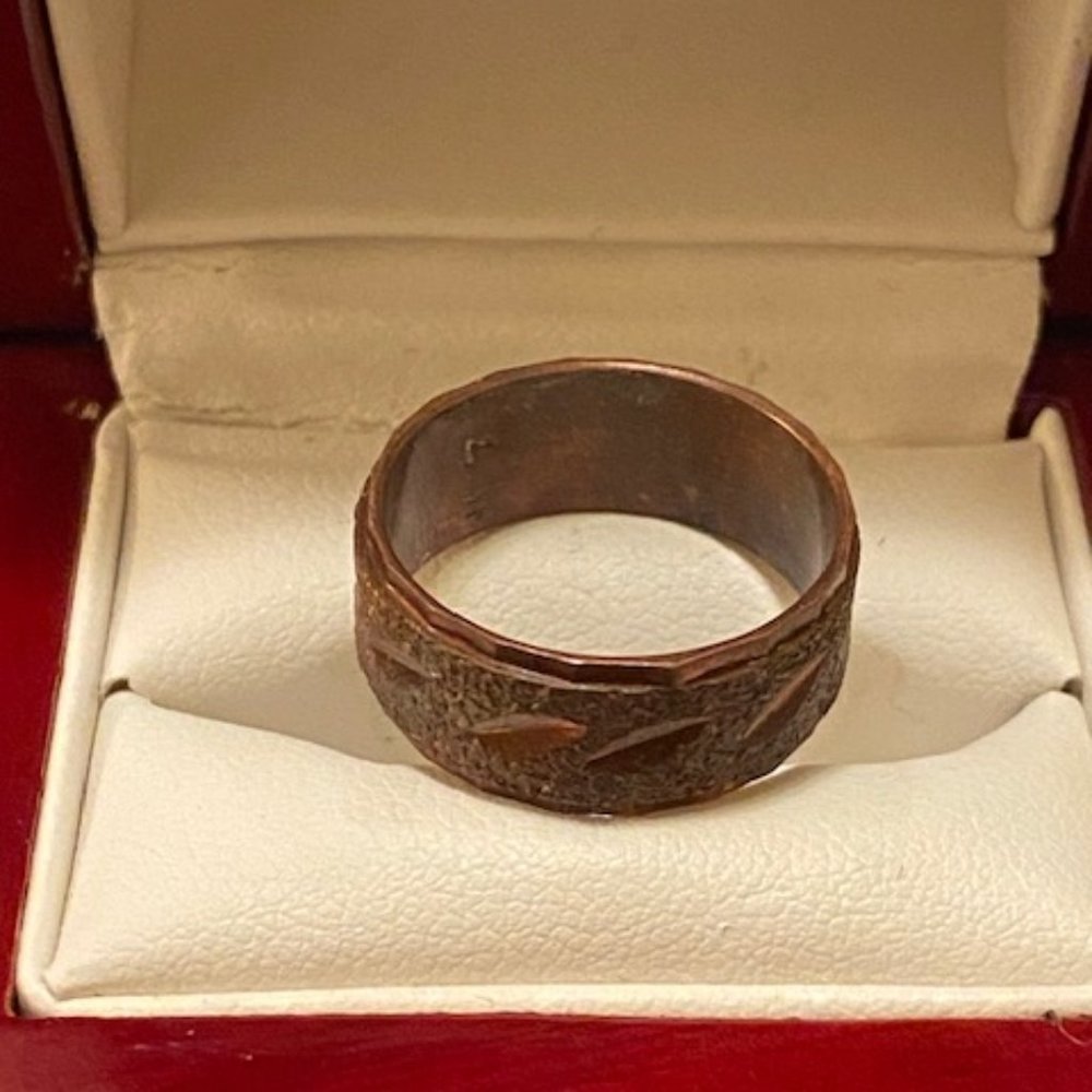 Vintage copper ring #7